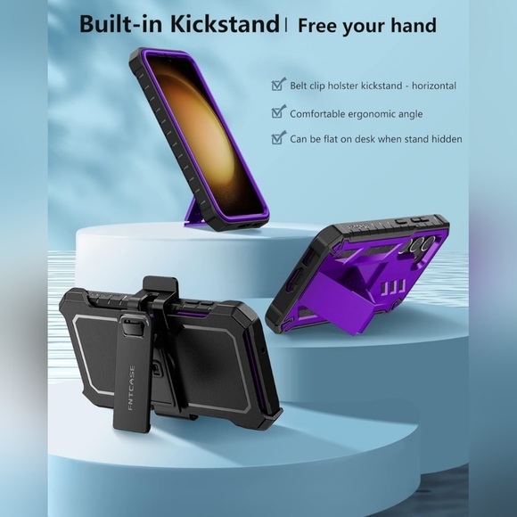 FNTCASE for Samsung Galaxy S23 Case - Picture 3 of 10